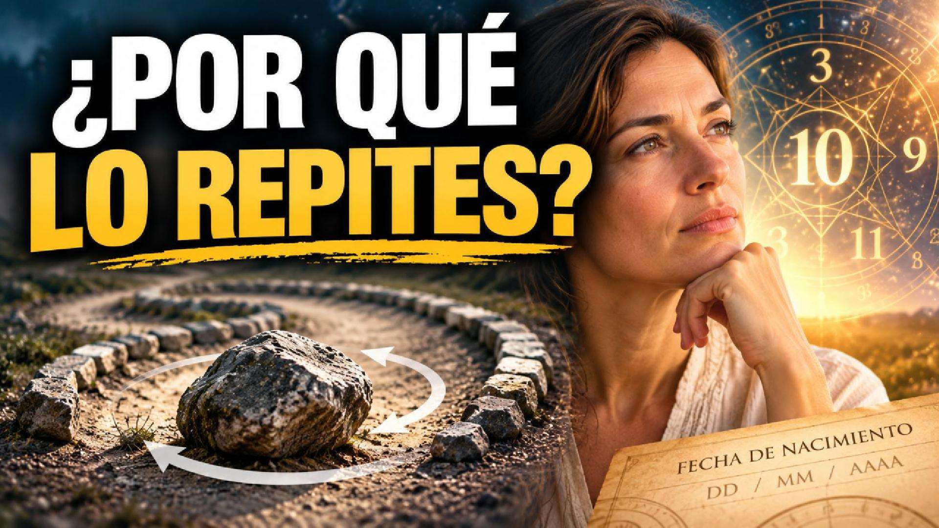 Numerología Tántrica y fecha de nacimiento para comprender patrones y karma